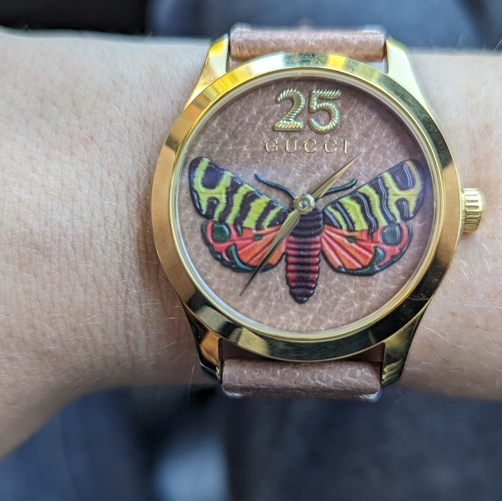 Gucci G-Timeless Butterfly Watch